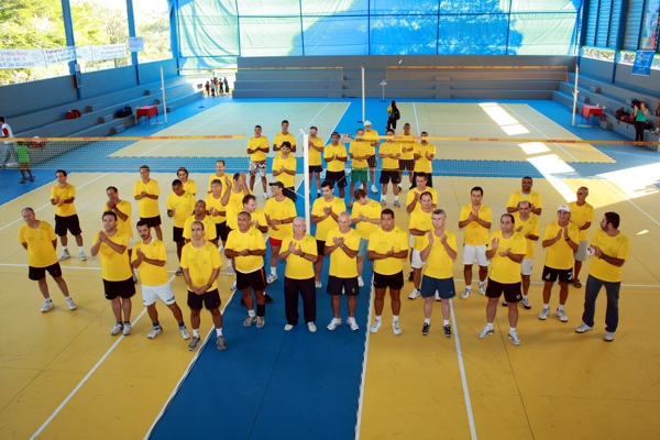 Campeonato Mineiro de Peteca em Divinópolis jogadores de peteca